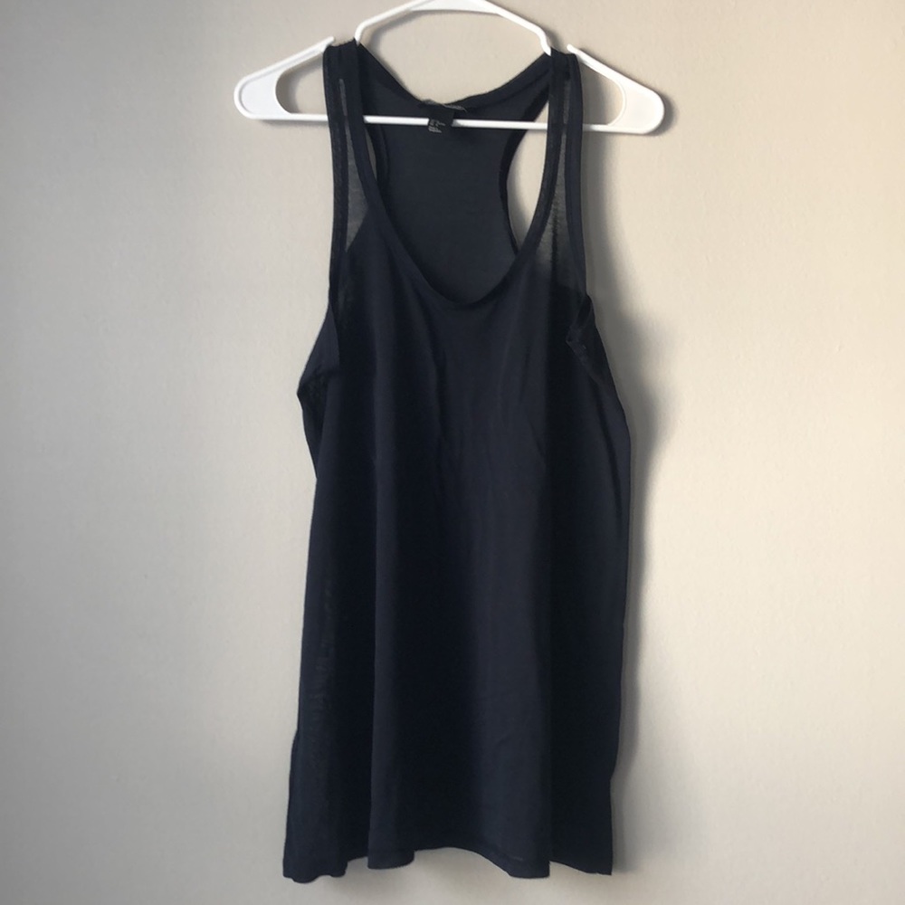 H&M Navy Basic lightweight Tank